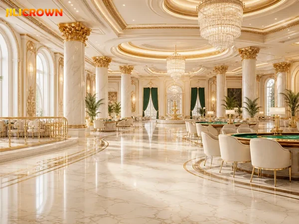 JILICROWN mobile app download section for Android and iOS users.