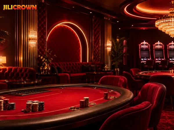JILICROWN reminder on responsible gaming for players aged 21 and above.